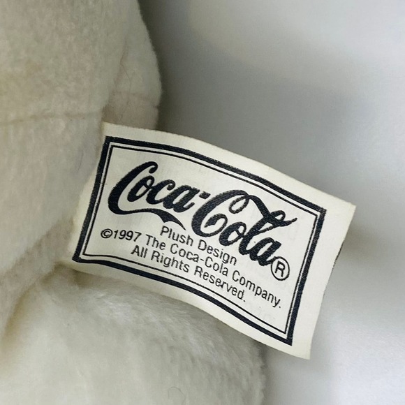 1997 Collectible Coca Cola Polar Bear Bean Bag Plush Beanie Baby #0111 - Picture 11 of 11